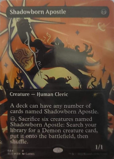 Shadowborn Apostle (Borderless) (684) [Secret Lair Drop Promos] 