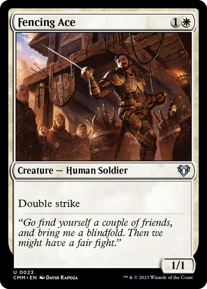 Fencing Ace [Commander Masters] 