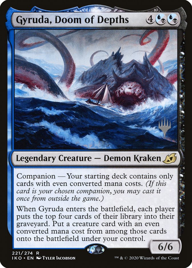 Gyruda, Doom of Depths (Promo Pack) [Ikoria: Lair of Behemoths Promos] 