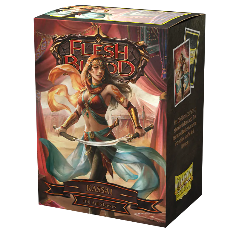 Dragon Shield: Standard 100ct Sleeves - Flesh and Blood (Kassai) 