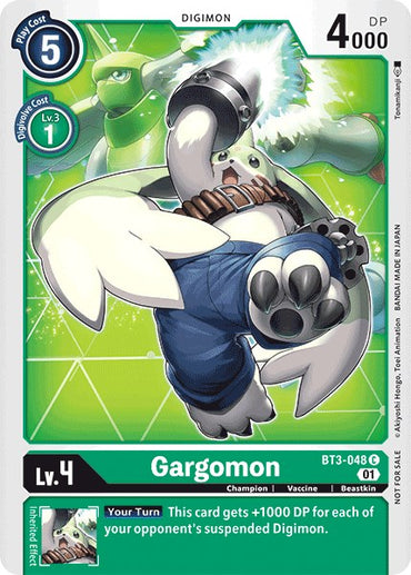 Gargomon [BT3-048] (Winner Pack Next Adventure) [Release Special Booster Promos] 