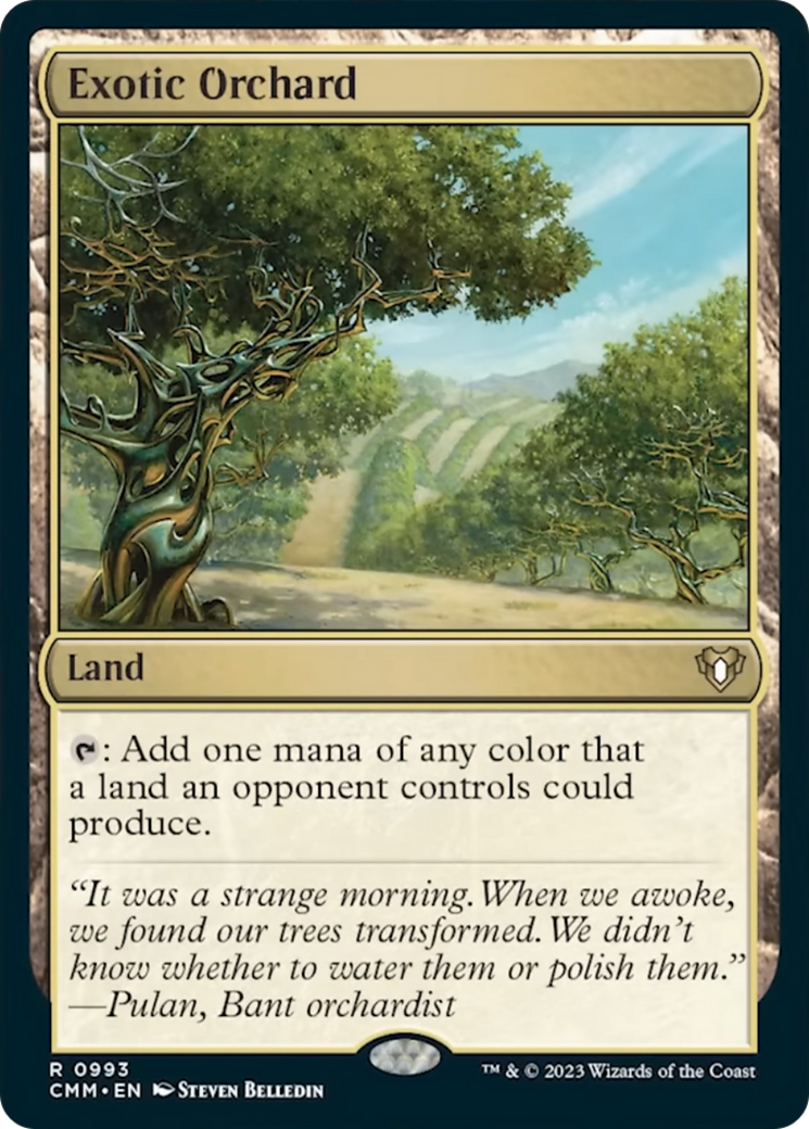 Exotic Orchard [Commander Masters] 