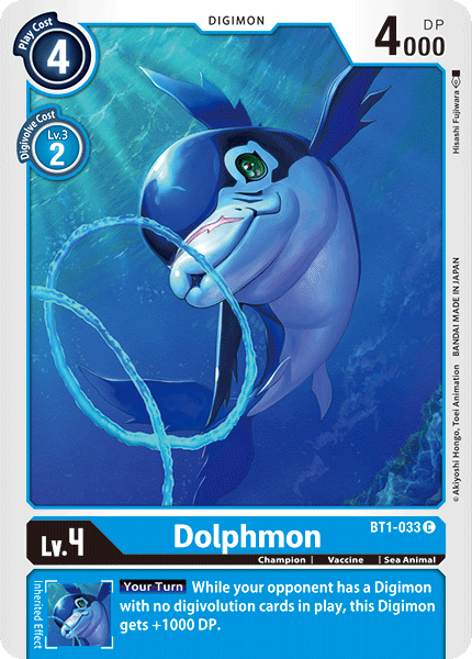 Dolphmon [BT1-033] [Release Special Booster Ver.1.0] 