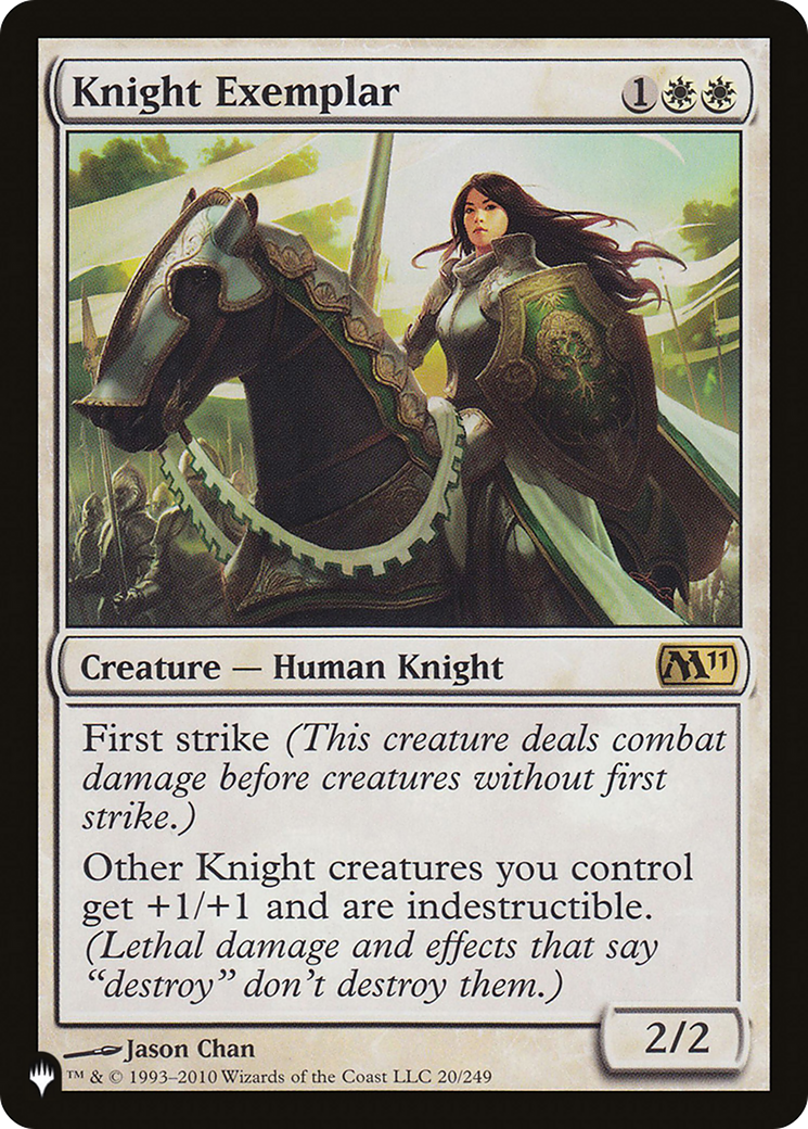 Knight Exemplar (Magic 2011) [The List] 