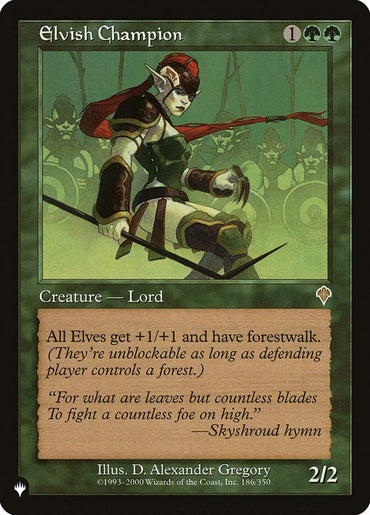 Elvish Champion [The List] 