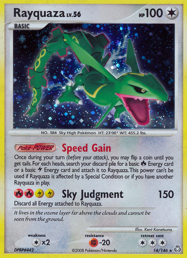 Rayquaza (14/146) [Diamond & Pearl: Legends Awakened] 