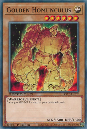 Golden Homunculus [SGX3-ENF02] Common 
