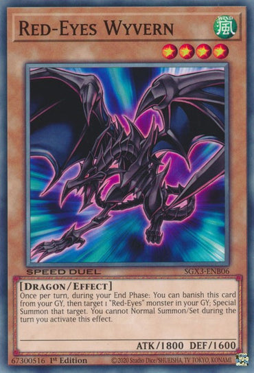 Red-Eyes Wyvern [SGX3-ENB06] Common 