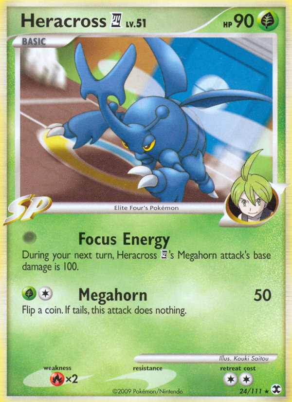 Heracross (24/111) [Platinum: Rising Rivals] 