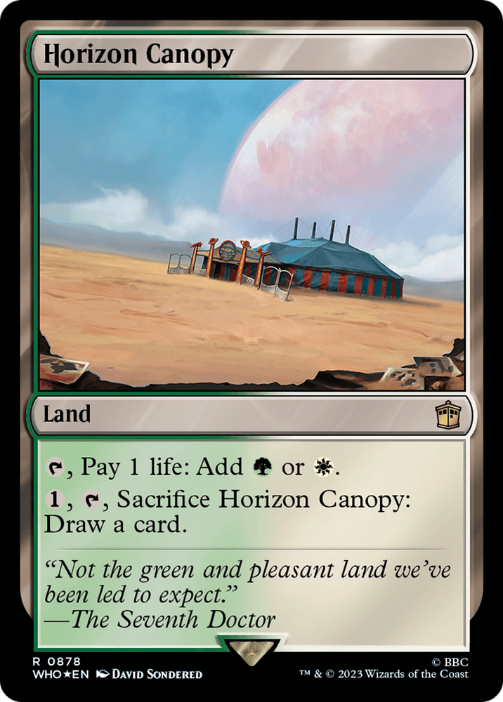 Horizon Canopy (Surge Foil) [Doctor Who] 