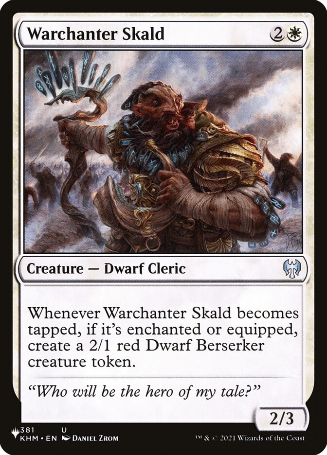 Warchanter Skald [The List] 