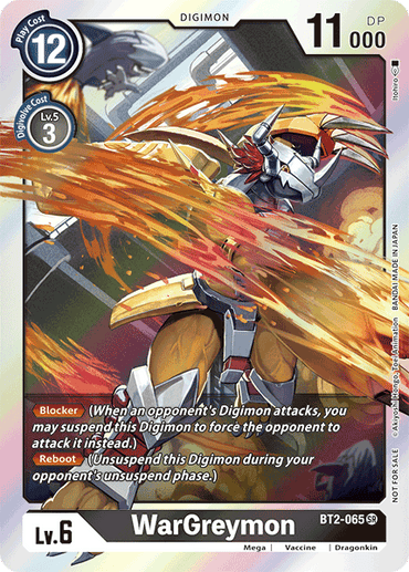 WarGreymon [BT2-065] (Alternative Art - Box Topper) [Classic Collection] 