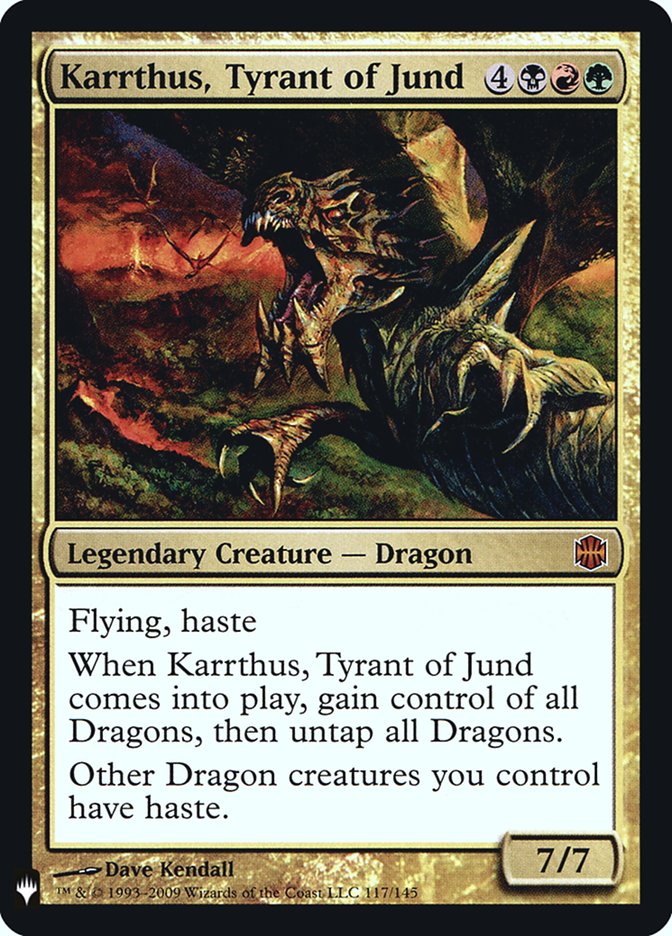 Karrthus, Tyrant of Jund [Mystery Booster] 