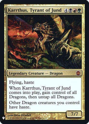 Karrthus, Tyrant of Jund [Mystery Booster] 