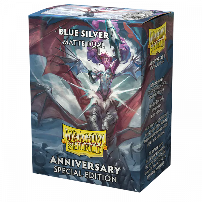 Dragon Shield: Standard 100ct Special Edition - Blue Silver 