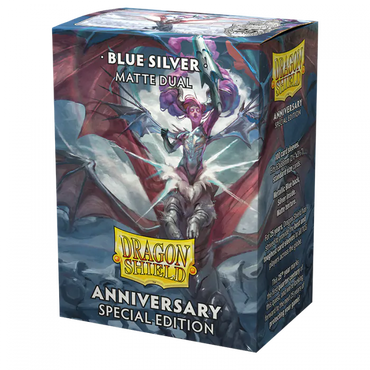 Dragon Shield: Standard 100ct Special Edition - Blue Silver 