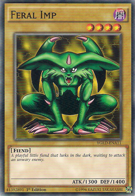 Feral Imp [YGLD-ENA11] Common 