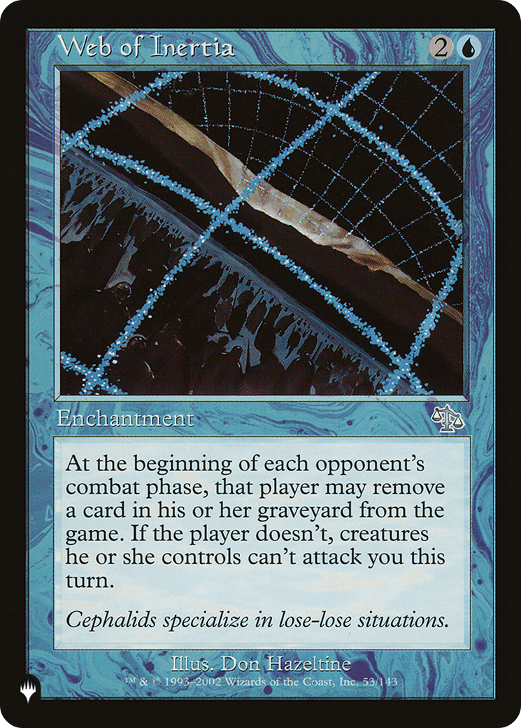 Web of Inertia [The List Reprints] 