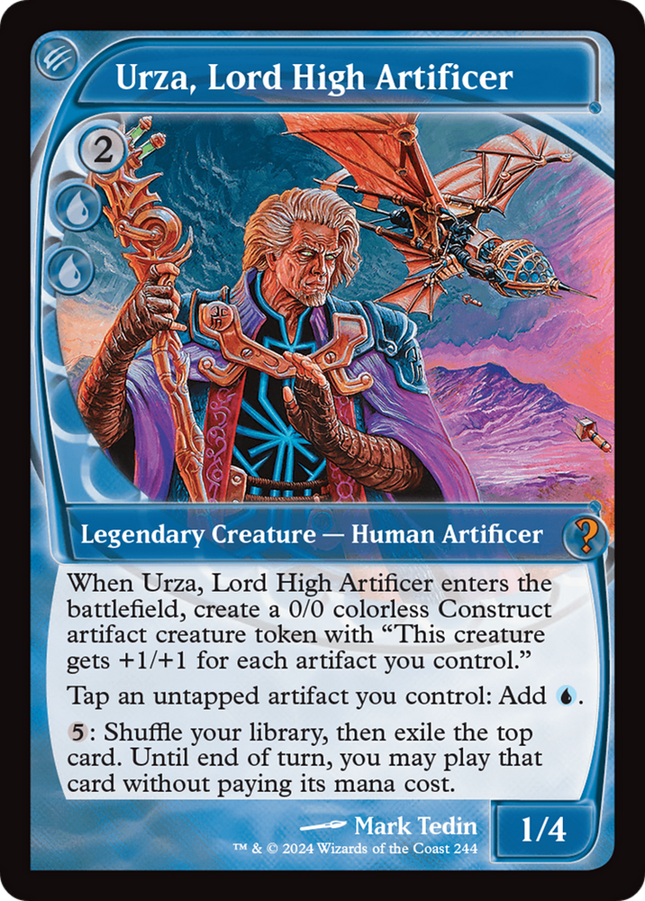 Urza, Lord High Artificer (Future Sight) [Mystery Booster 2] 