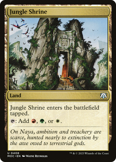 Jungle Shrine [March of the Machine Commander] 