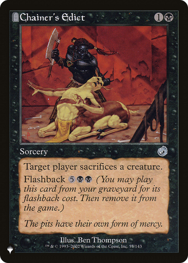 Chainer's Edict [The List Reprints] 