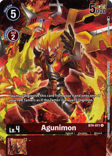 Agunimon [BT4-011] (Tamer's Evolution Box 2) [Great Legend Promos] 