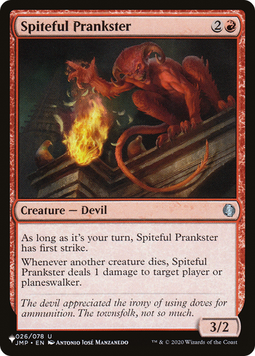 Spiteful Prankster [The List Reprints]