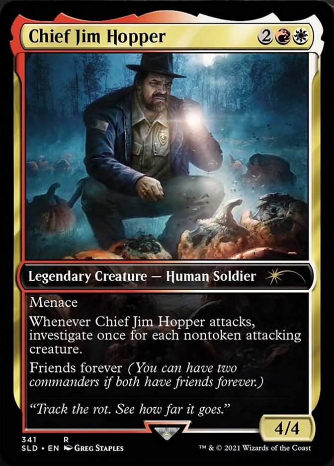 Chief Jim Hopper [Secret Lair Drop Series] 