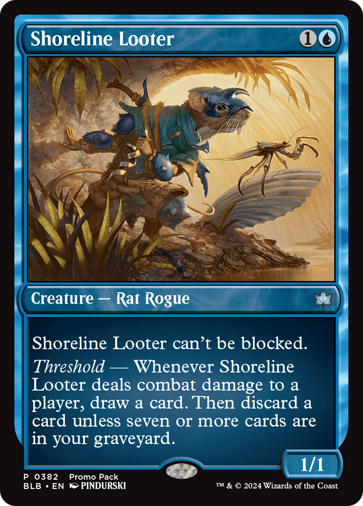 Shoreline Looter [Bloomburrow Promos] 