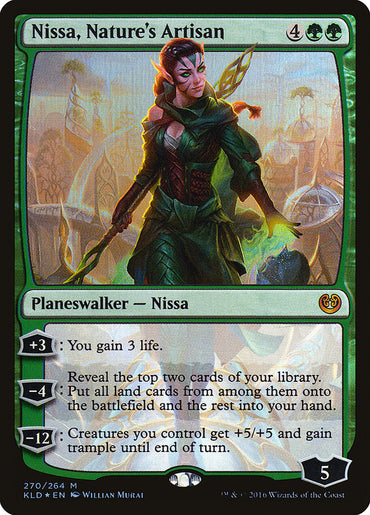 Nissa, Nature's Artisan [Kaladesh] 