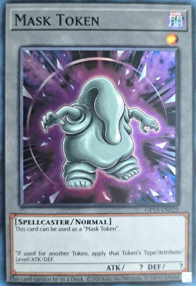 Mask Token [OP19-EN028] Super Rare 