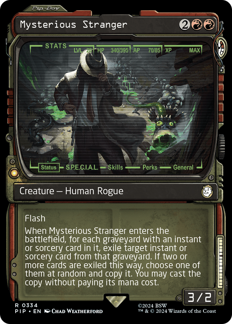 Mysterious Stranger (Showcase) [Fallout] 