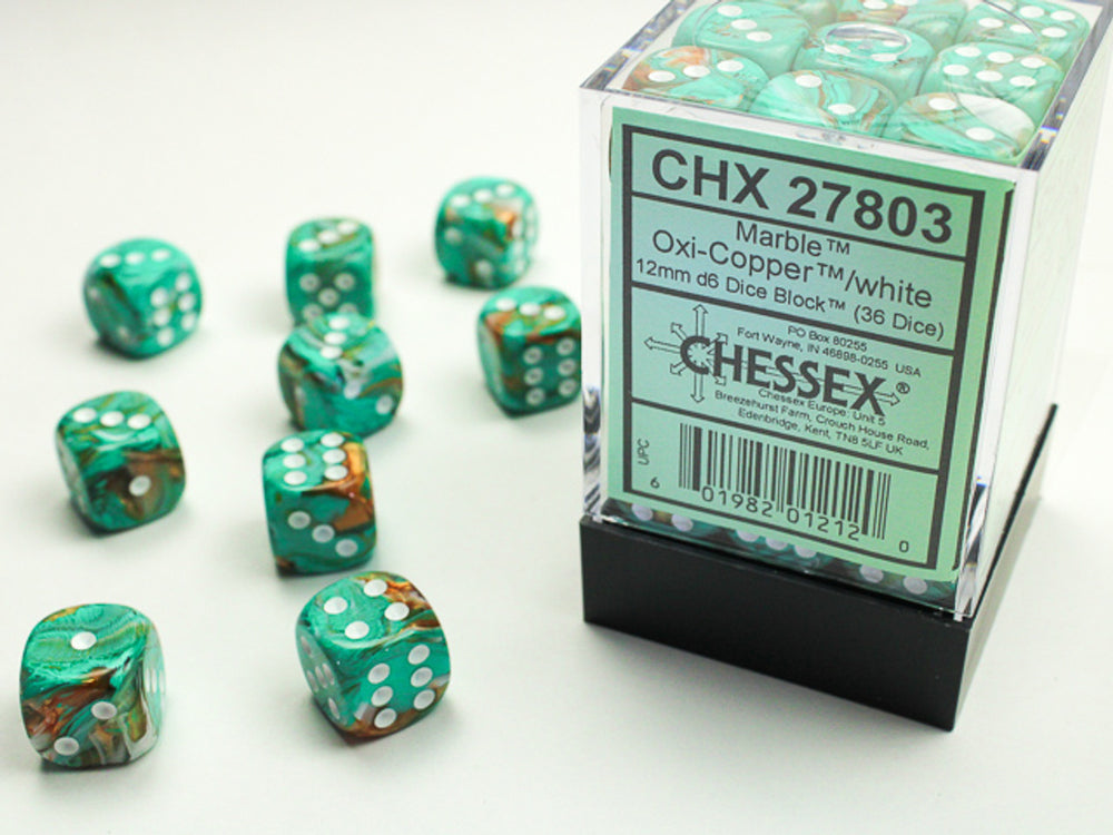 Chessex Marble/Oxi-Copper/White