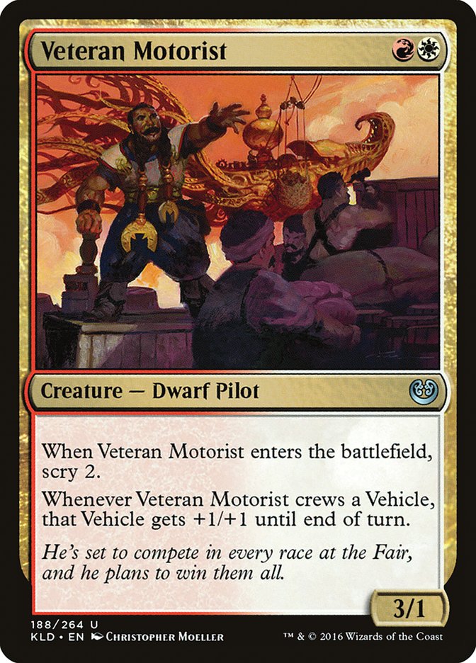 Veteran Motorist [Kaladesh] 