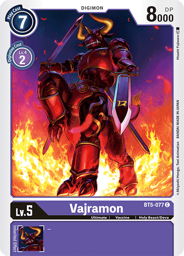 Vajramon [BT5-077] [Battle of Omni] 
