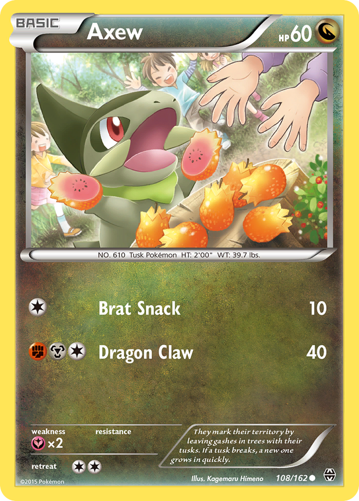 Axew (108/162) [XY:BREAKthrough] 