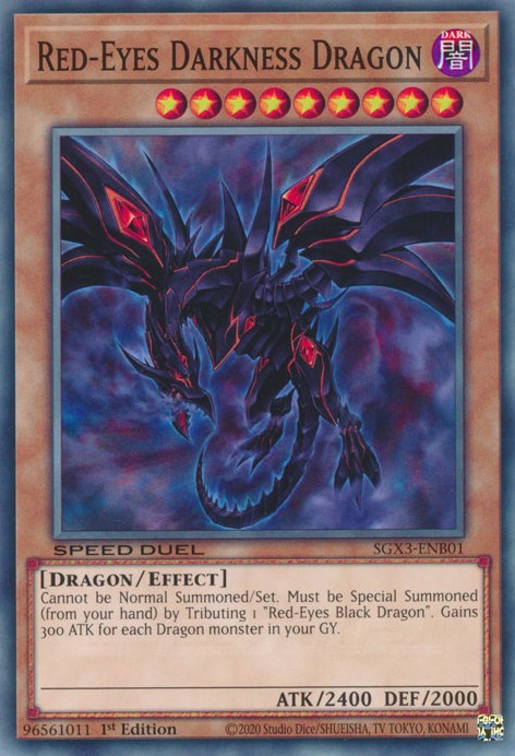 Red-Eyes Darkness Dragon [SGX3-ENB01] Common 
