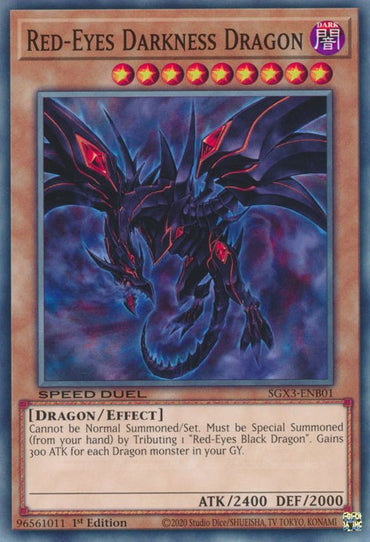 Red-Eyes Darkness Dragon [SGX3-ENB01] Common 
