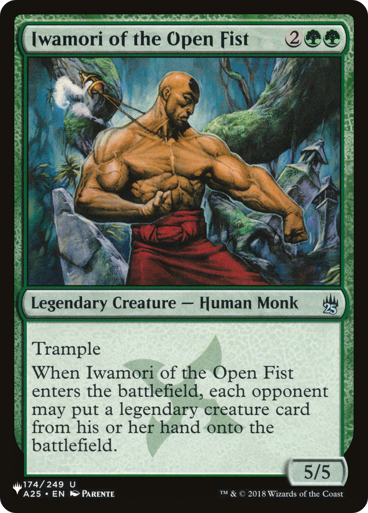 Iwamori of the Open Fist [The List Reprints] 