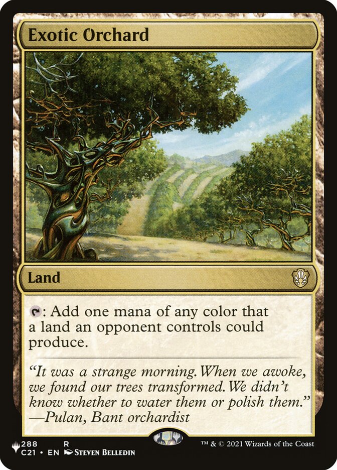 Exotic Orchard [Secret Lair: Heads I Win, Tails You Lose] 