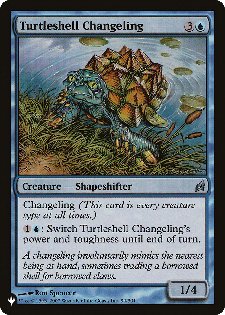 Turtleshell Changeling [The List Reprints] 