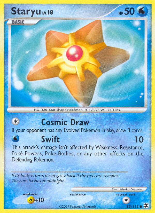 Staryu (83/111) [Platinum: Rising Rivals] 