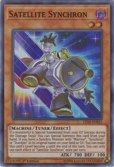 Satellite Synchron [LED6-EN025] Super Rare 