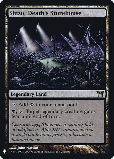 Shizo, Death's Storehouse [Mystery Booster] 