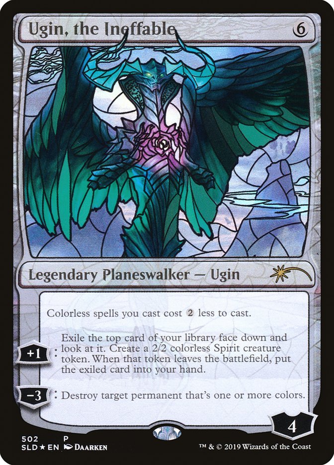 Ugin, the Ineffable (Stained Glass) [Secret Lair Drop Promos] 