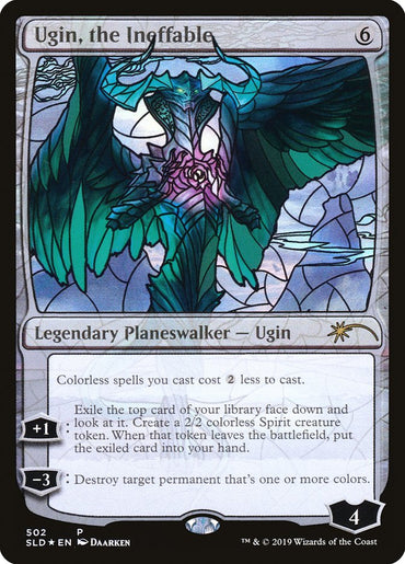 Ugin, the Ineffable (Stained Glass) [Secret Lair Drop Promos]