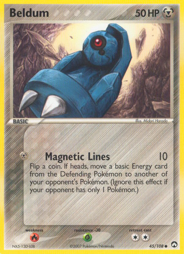 Beldum (45/108) [EX: Power Keepers] 