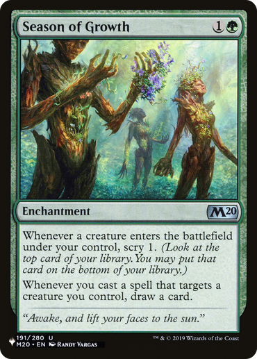 Season of Growth [The List Reprints] 