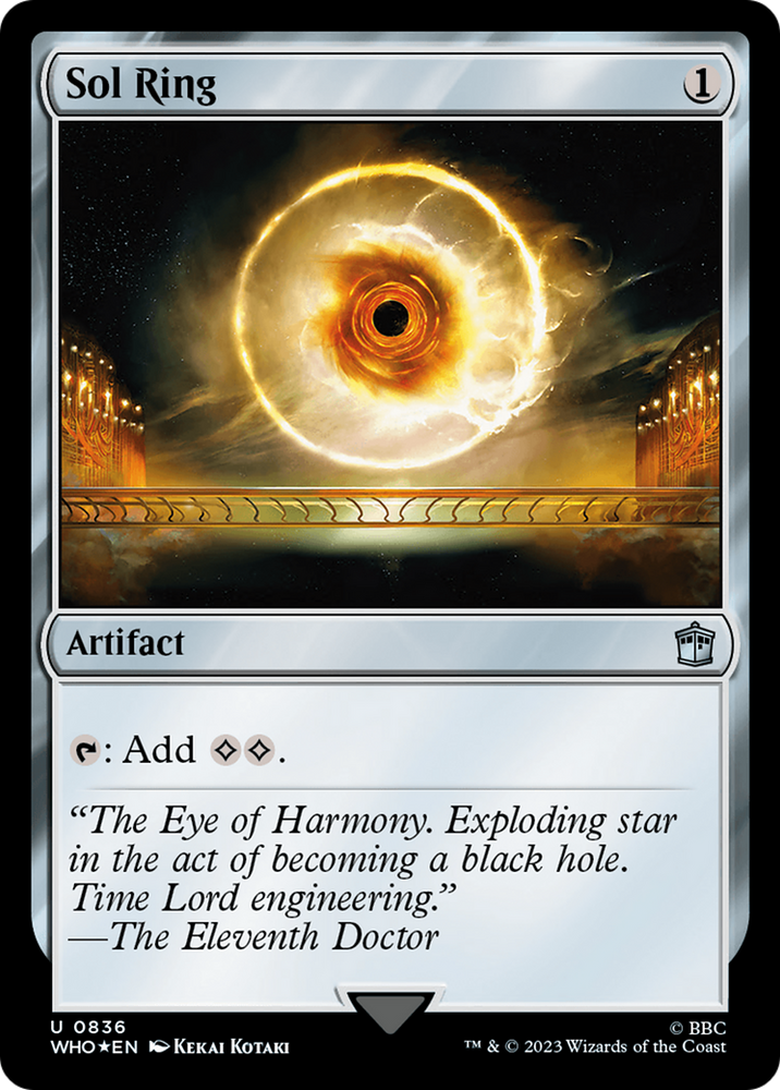 Sol Ring (Surge Foil) [Doctor Who] 