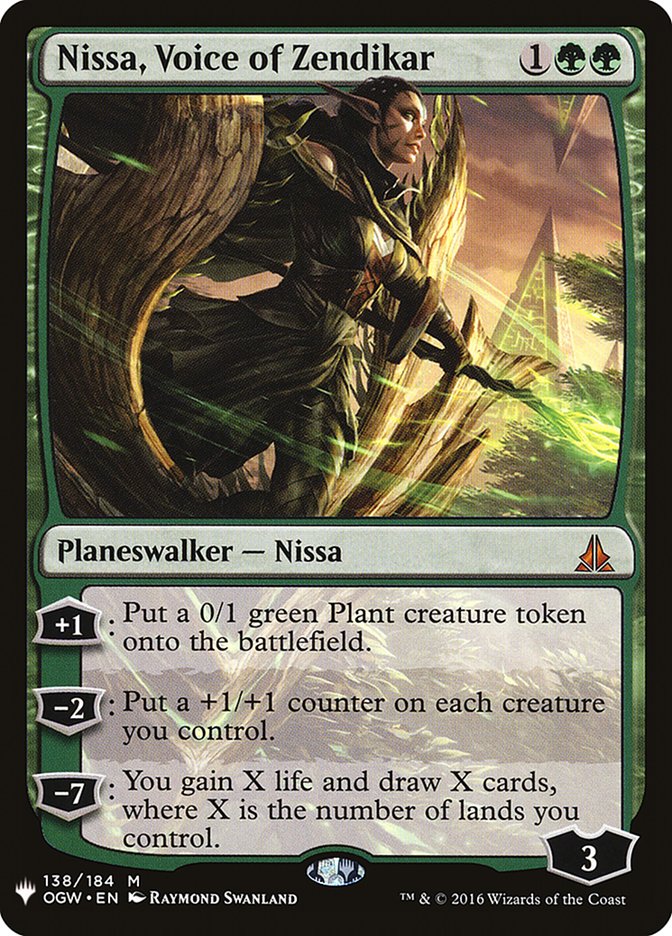 Nissa, Voice of Zendikar [Mystery Booster] 